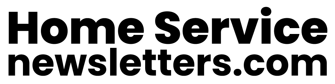 Home Service Newsletter Marketing Logo